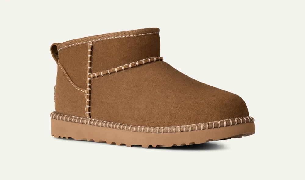 UGG Угги Ultra Mini Botanic, каштановый