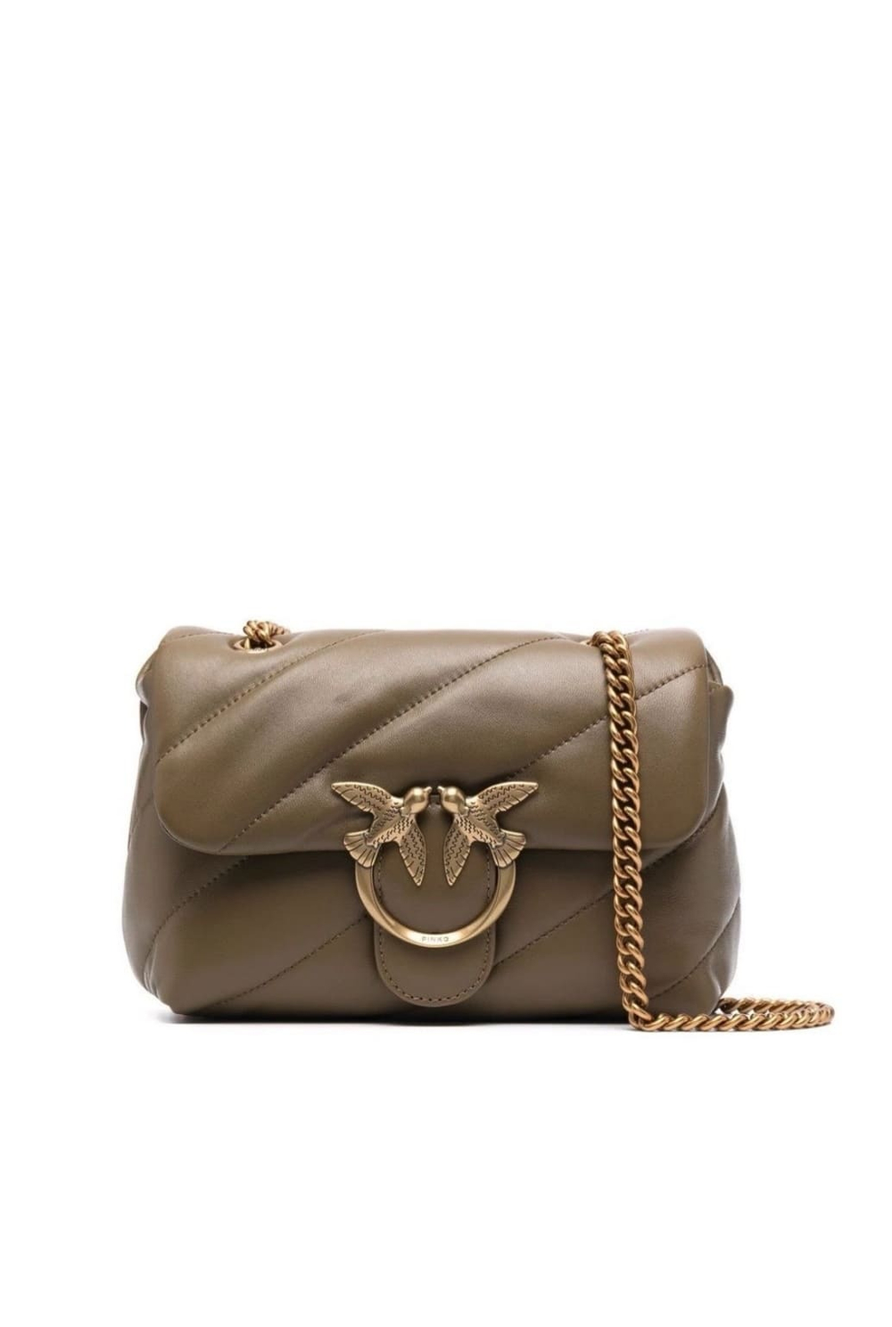 MINI LOVE BAG PUFF MAXI QUILT – olive