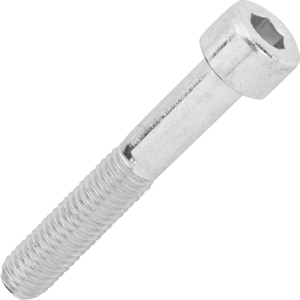 Болт с Стройбат DIN 912 М, 8x50 белый, цинк, 2 шт.