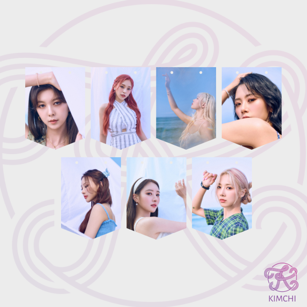 Набор флажков на веревке - DREAMCATCHER - Summer Holiday Набор флажков на веревке - DREAMCATCHER - Summer Holiday