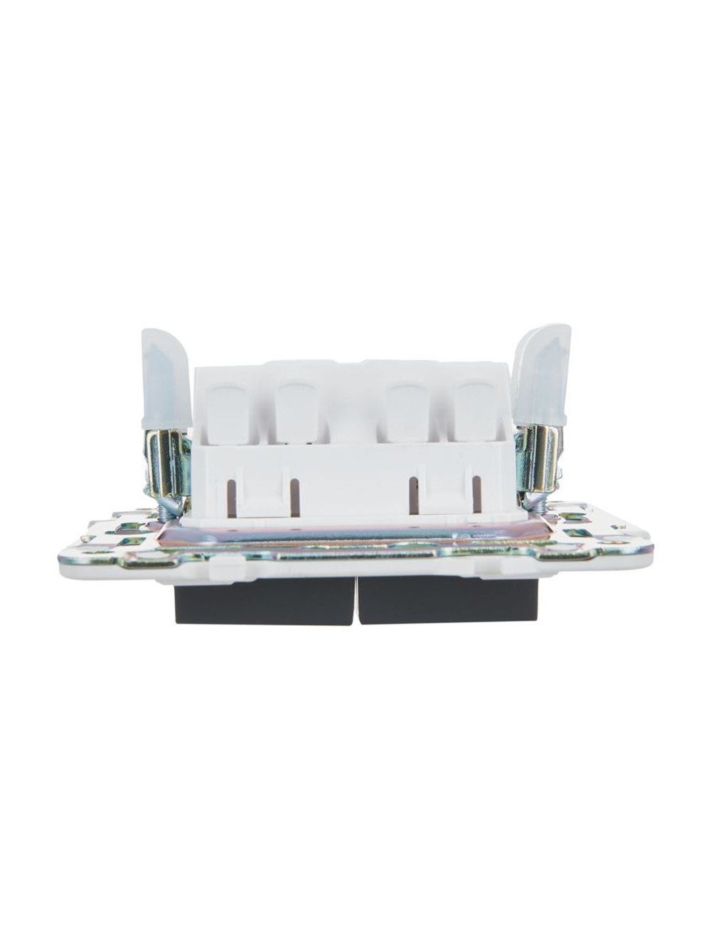 Выключатель проходной 2-кл. SKANDY 10А SK-V05G графит IEK SK-V22-0-10-K53