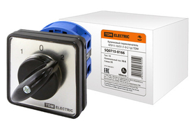 Кулачковый переключатель КПУ11-10/51 (1-0-2 1р) 10А IP40 TDM  SQ0715-0166