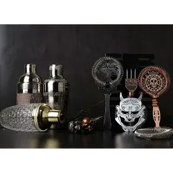 Стрейнер барный нерж. 19,3 см d 10,3 см Череп Luxury Skull B'Guys P.L.- Barbossa