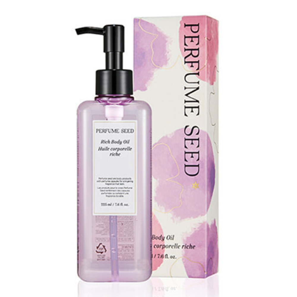 Парфюмированное масло для тела The Face Shop Perfume Seed Rich Body Oil, 225мл