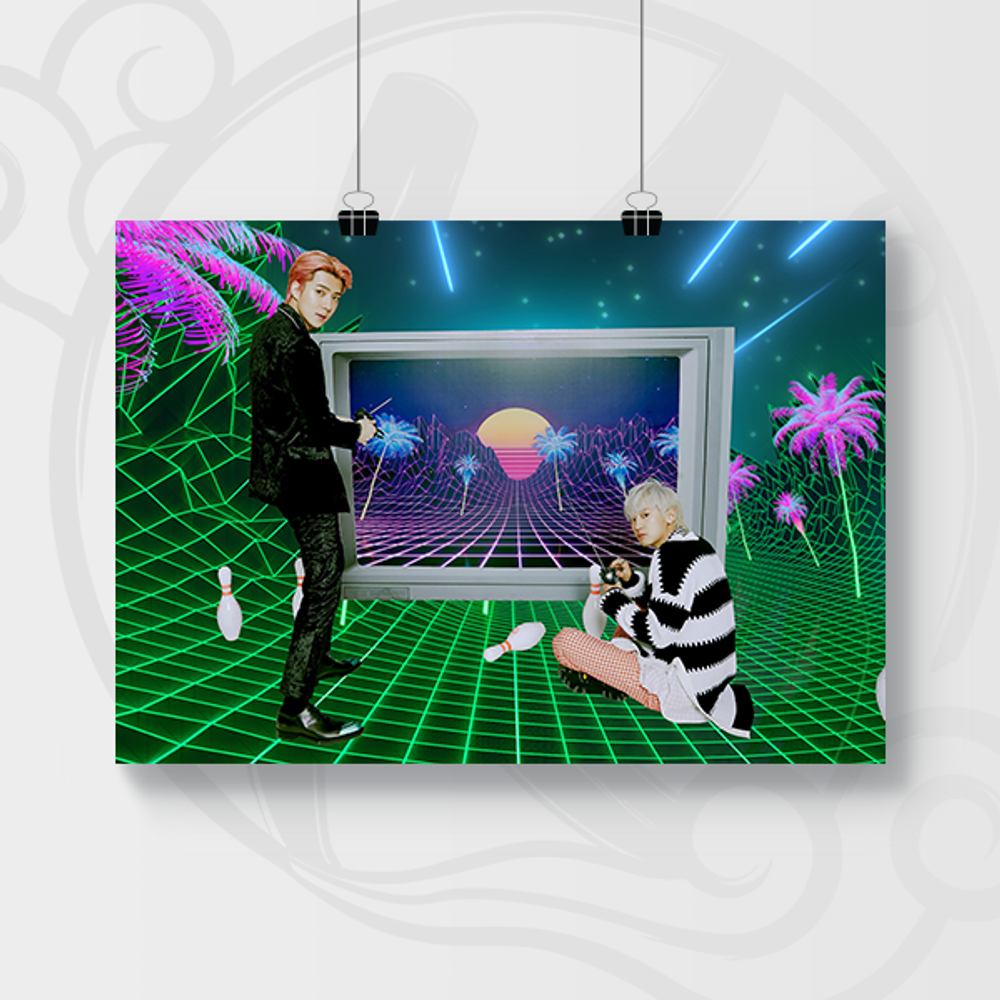 Постер А4 - EXO-SC - 1 Billion views