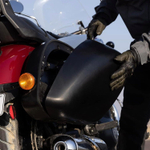 Кофры боковые Royal Enfield, черного цвета, арт. KXA00254