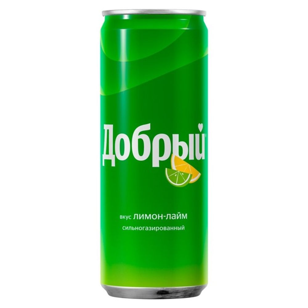 Напиток Добрый Лимон-Лайм ПЭТ 0,3