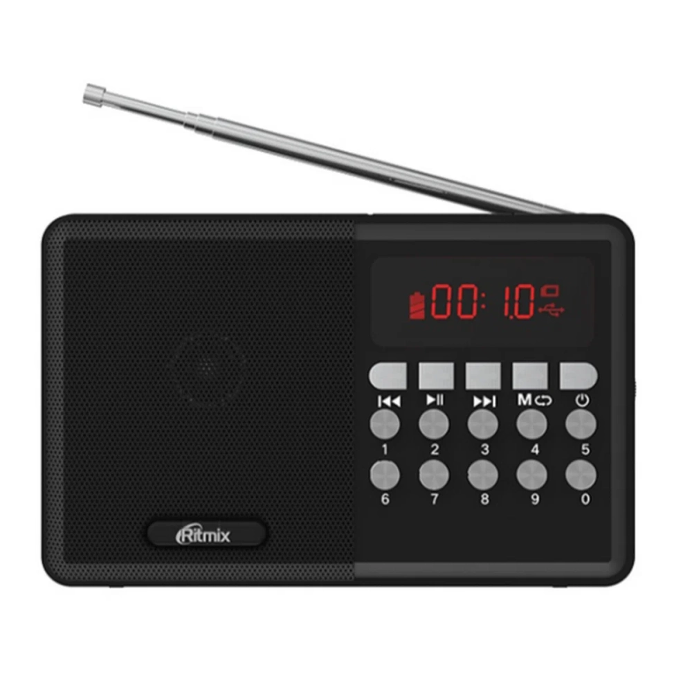 Радиоприемник аккумуляторный RITMIX RPR-001 USB MP3