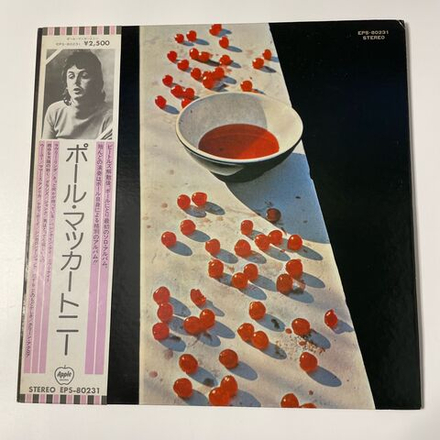 Винтажная виниловая пластинка LP Paul McCartney McCartney (Япония 1975) (Оби)