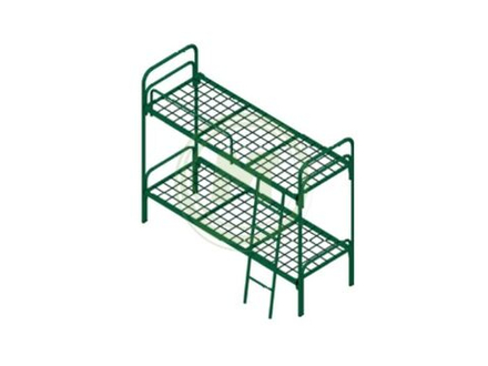 Кровать металлическая двухъярусная модель К.722.23  м.4859