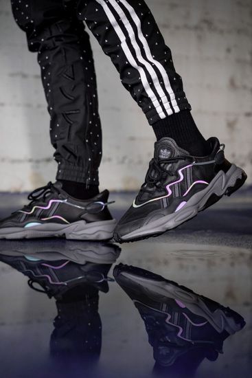 Кроссовки Adidas Ozweego Black (Reflective)