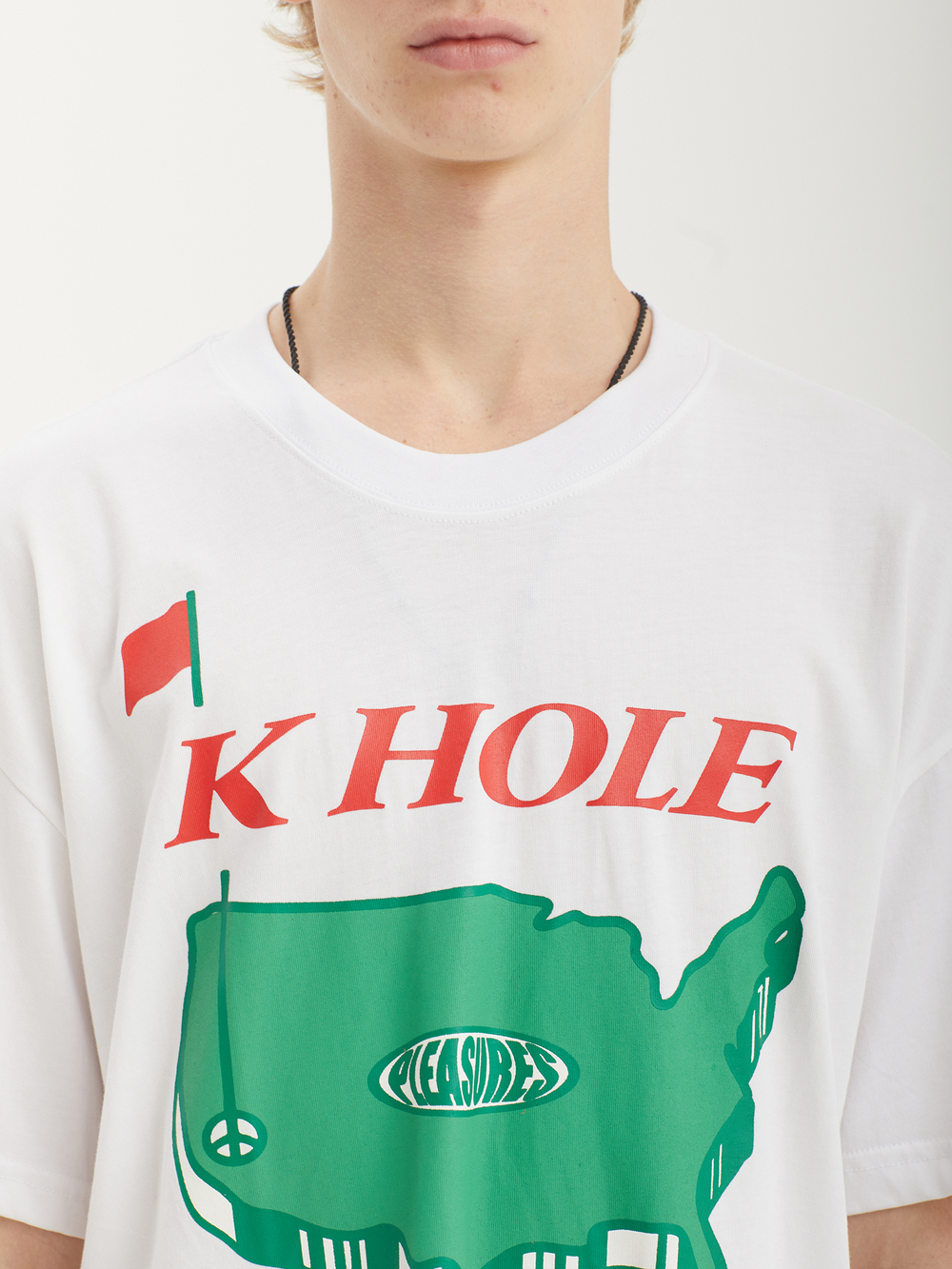 Мужская Футболка Hole