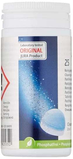Таблетки для чистки гидросистемы Jura - 25 шт. (62535)