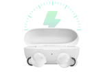Беспроводные наушники QCY T17 white, white