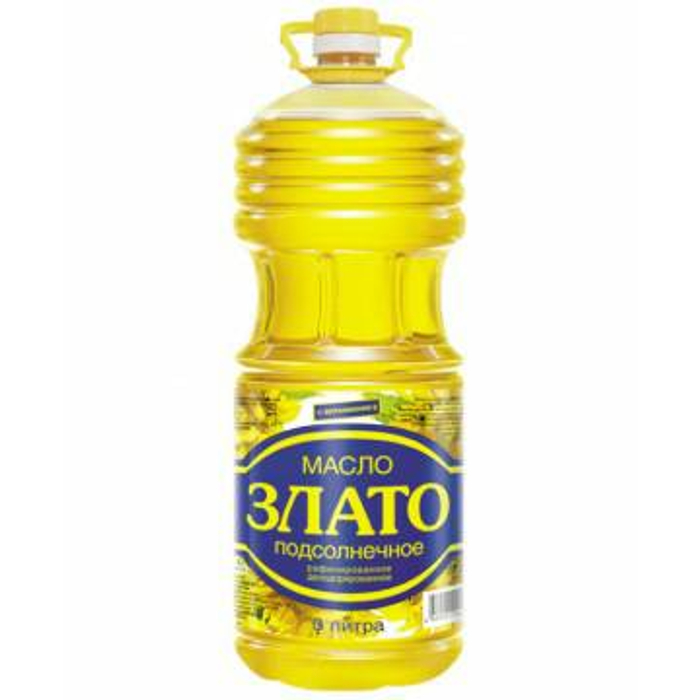 Масло подс."Злато" 3 л  РОССИЯ 0445
