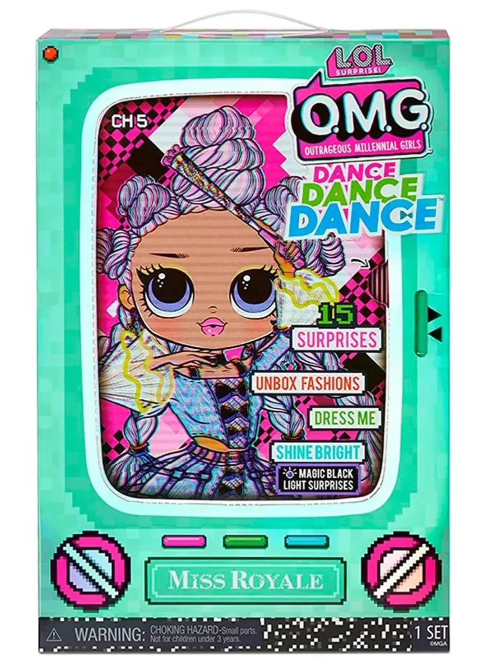 Кукла Лол Омг Lol Omg Dance Miss Royale большая оригинал