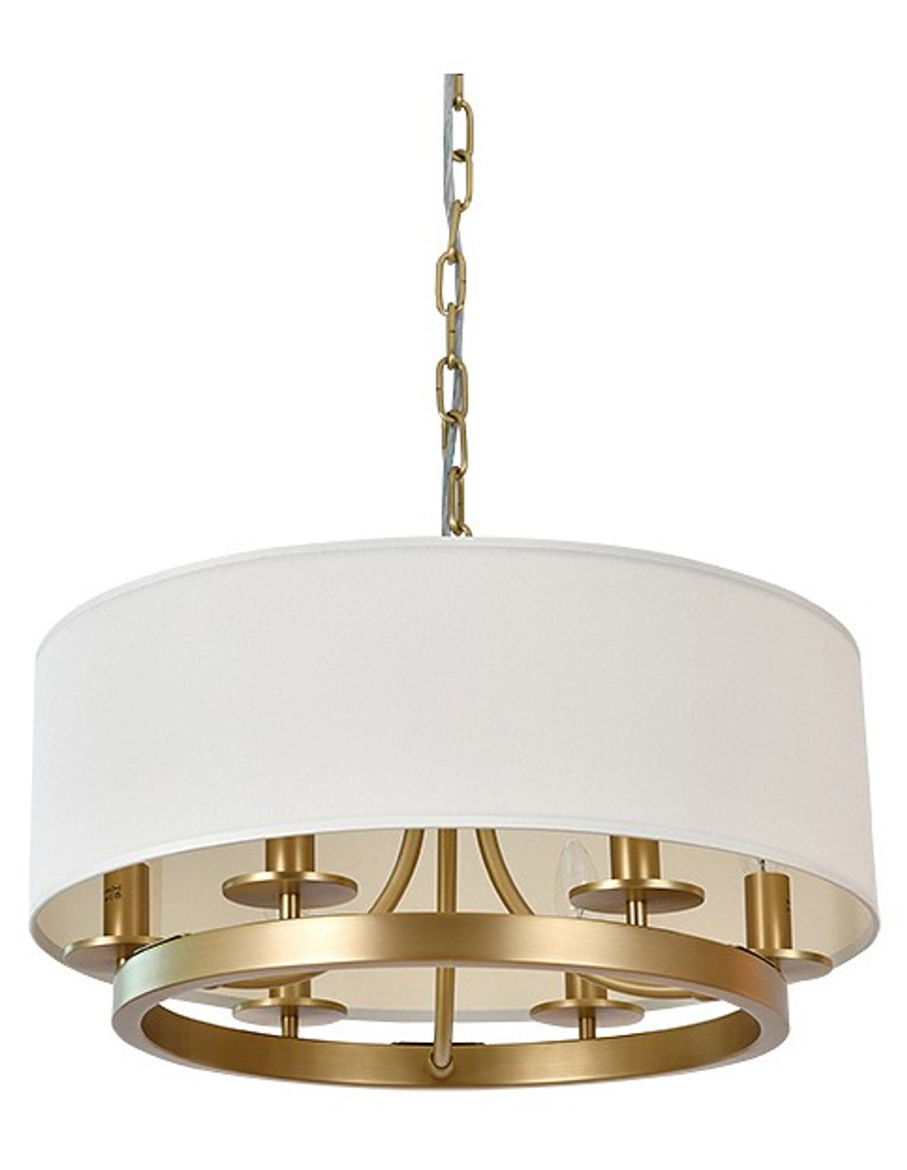 Подвесная люстра Newport 3556/С brass