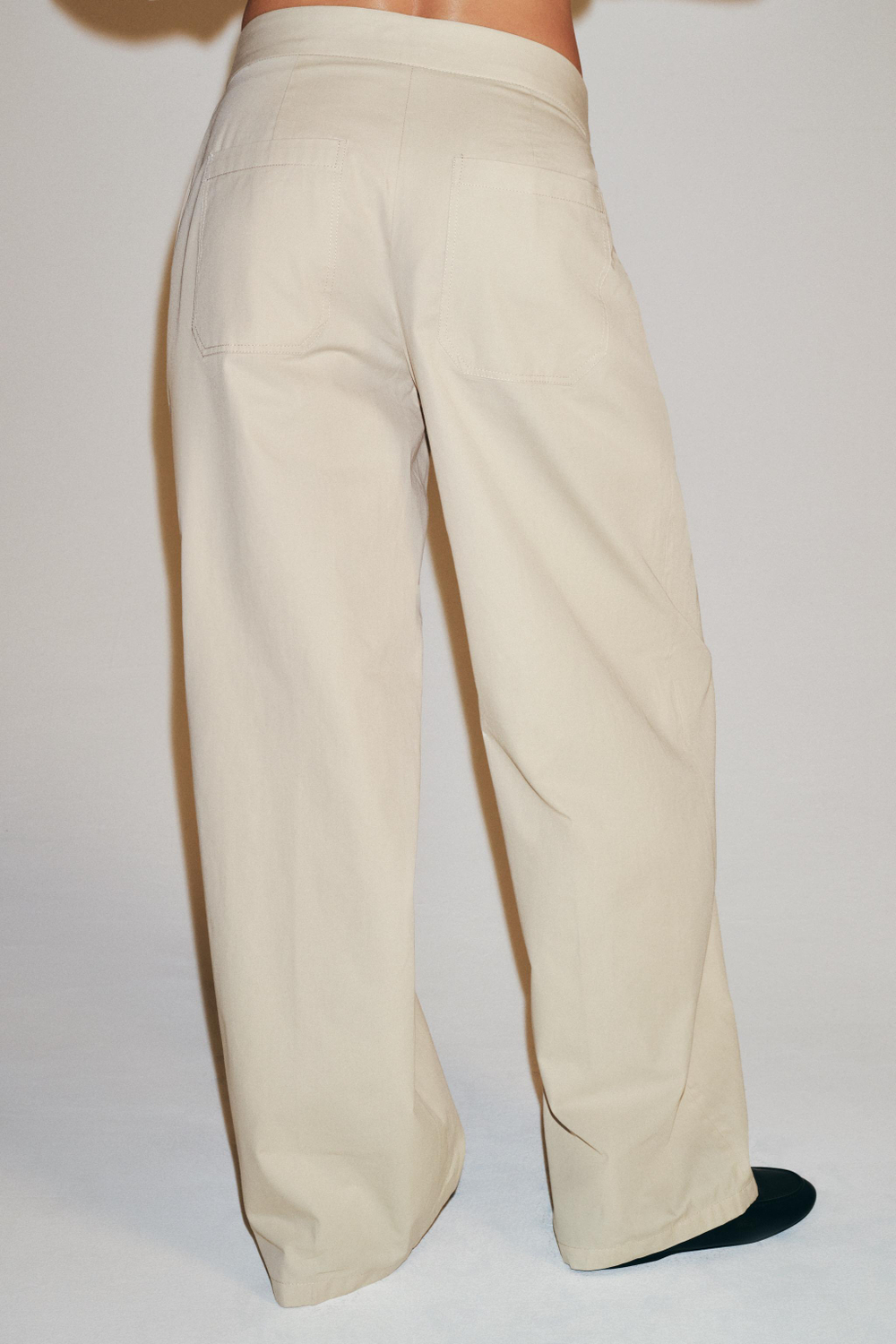 БРЮКИ STRAIGHT FIT — ZW COLLECTION — ZARA