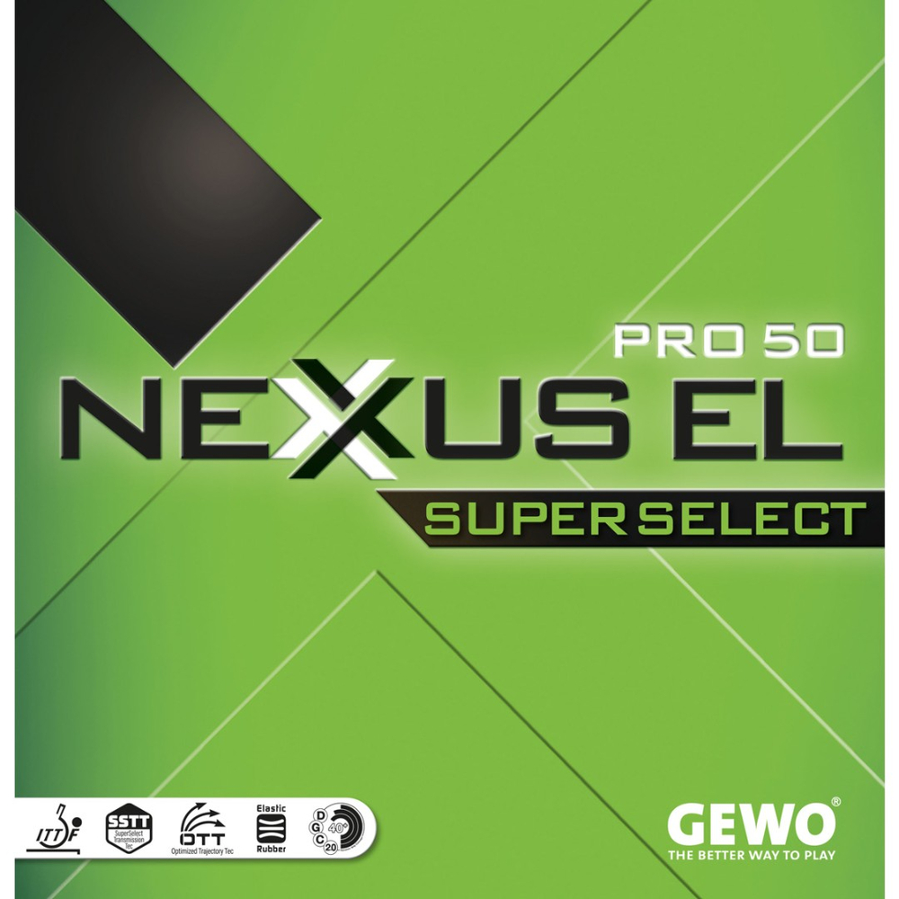 Накладка для настольного тенниса GEWO Nexxus EL Pro 50 Super Select