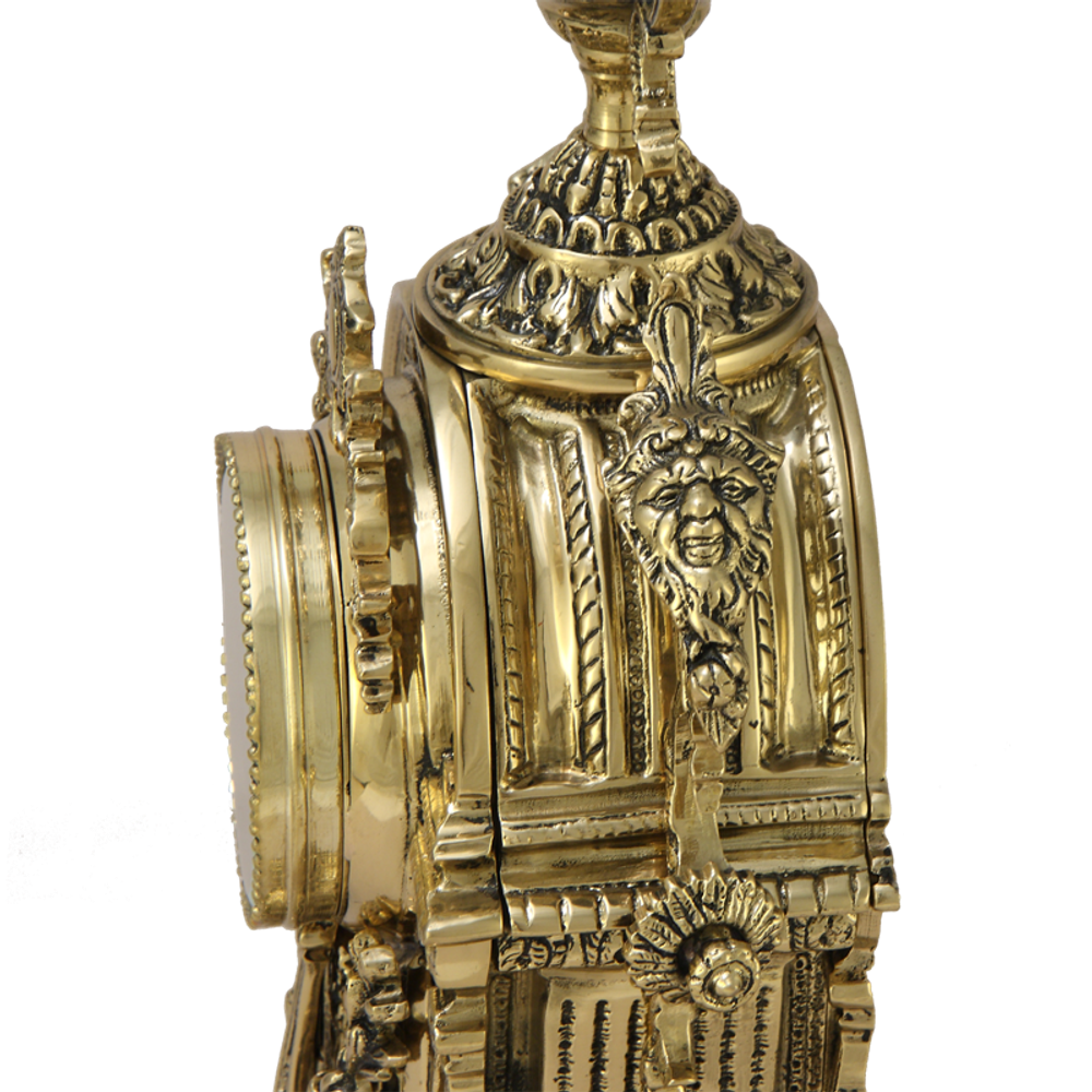 Bello De Bronze Часы каминные "Пинья" бронзовые