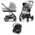 Детская коляска Cybex Balios S Lux BLK 3 в 1 Lava Grey