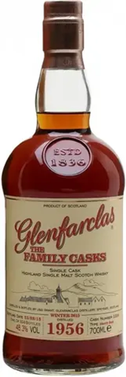 Виски Glenfarclas 1956 Family Casks, 0.7 л