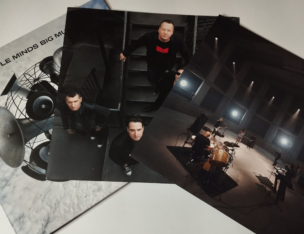 Винтажная виниловая пластинка LP Simple Minds Big Music (EU 2014)