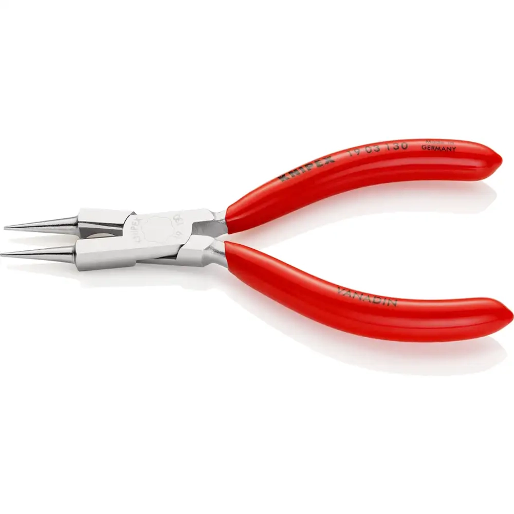 Круглогубцы с режущей кромкой хромированные 130 мм Knipex 19 03 130