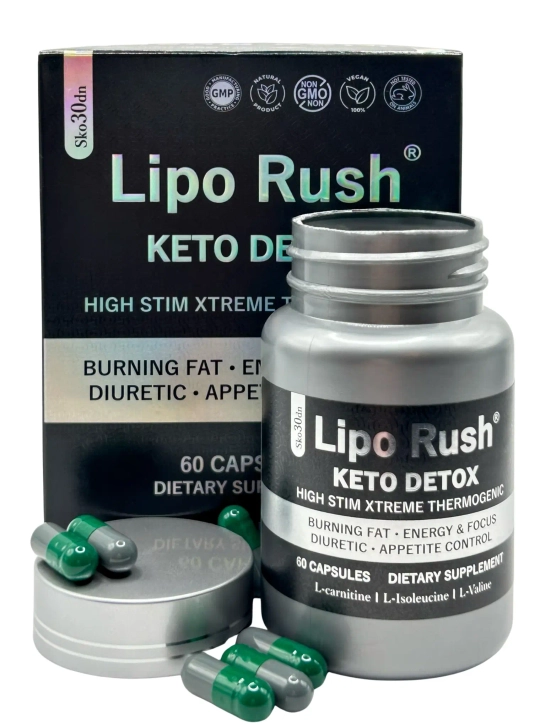 Lipo Rush (липо раш) элитные капсулы для борьбы с жировыми отложениями