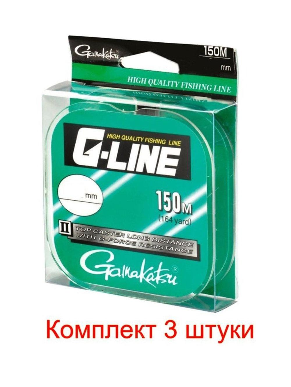 Леска для рыбалки Gamakatsu G-Line Topcaster