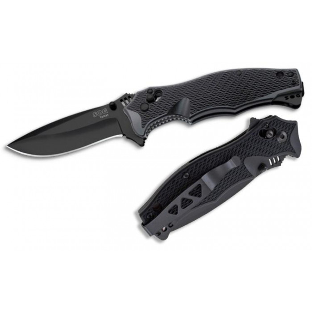 Нож SOG, VL-11 Vulcan Black TiNi