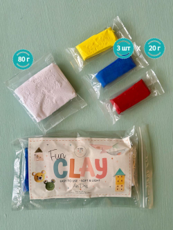 Fun clay Набор стартовый для лепки фан глина