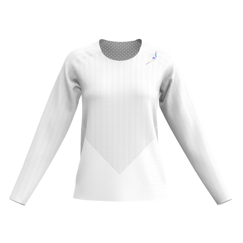 ЛОНГСЛИВ ЖЕНСКИЙ AIRFEEL | WHITE