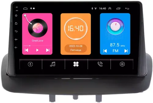 Магнитола для Renault Fluence/ Megane 2009-2017 - GT9-9215 на Android 10