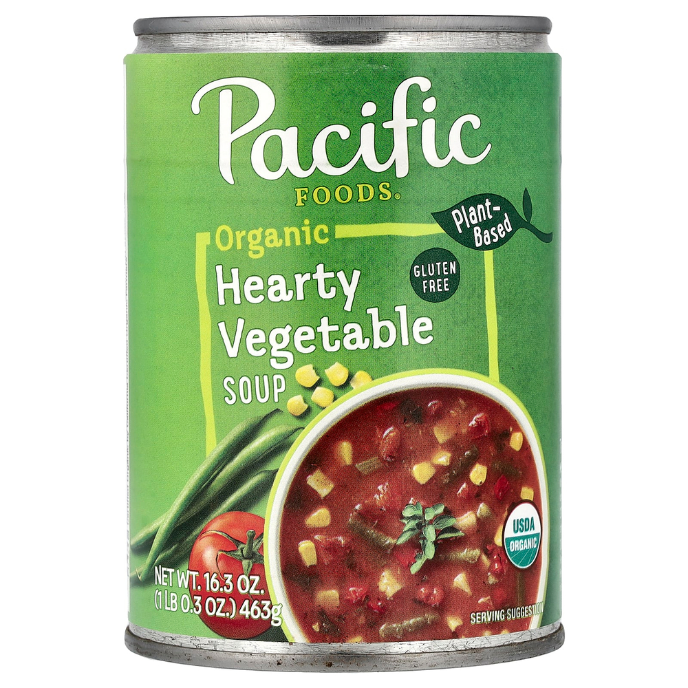 Pacific Foods, органический сытный овощной суп, 463 г (16,3 унции)