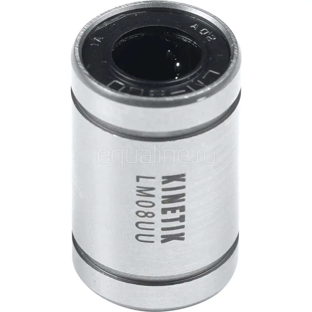 Линейный подшипник KINETIK LM08UU, вид спереди