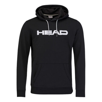 Мужская кофта теннисная HEAD Club Byron Hoody Men - Black, White