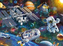 Puzzle Cosmic Exploration 200p