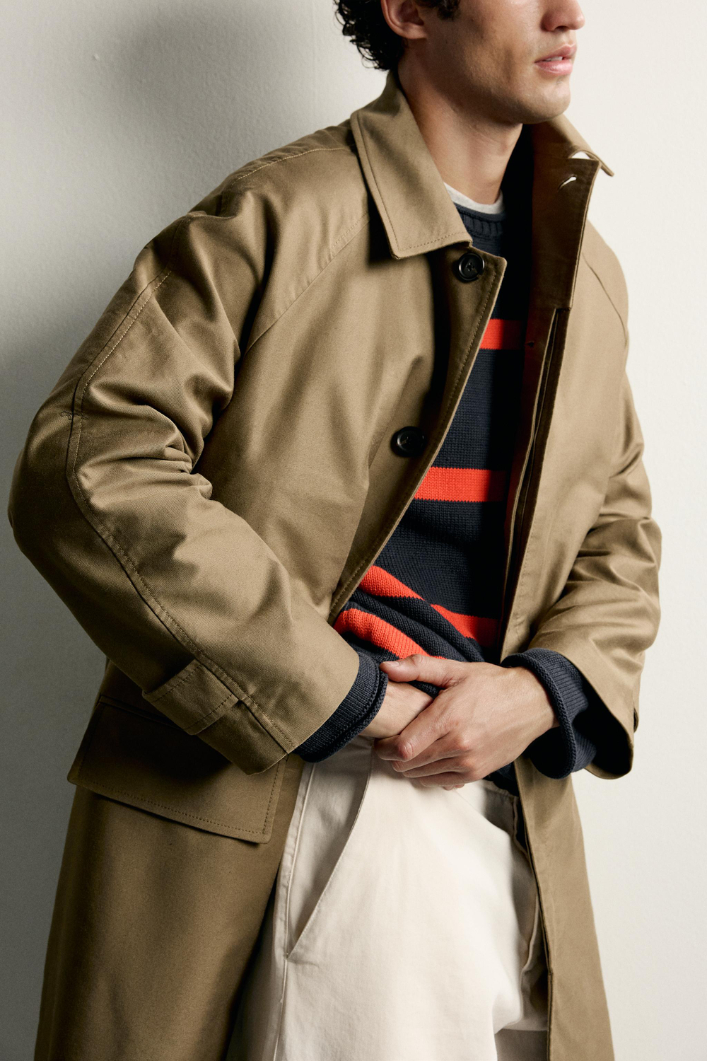 ХЛОПКОВЫЙ ТРЕНЧ REGULAR FIT — ZARA · 6440/400