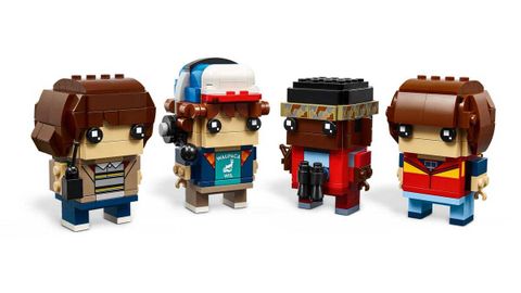 Конструктор LEGO BrickHeadz 40801 Mike, Dustin, Lucas and Will Figures