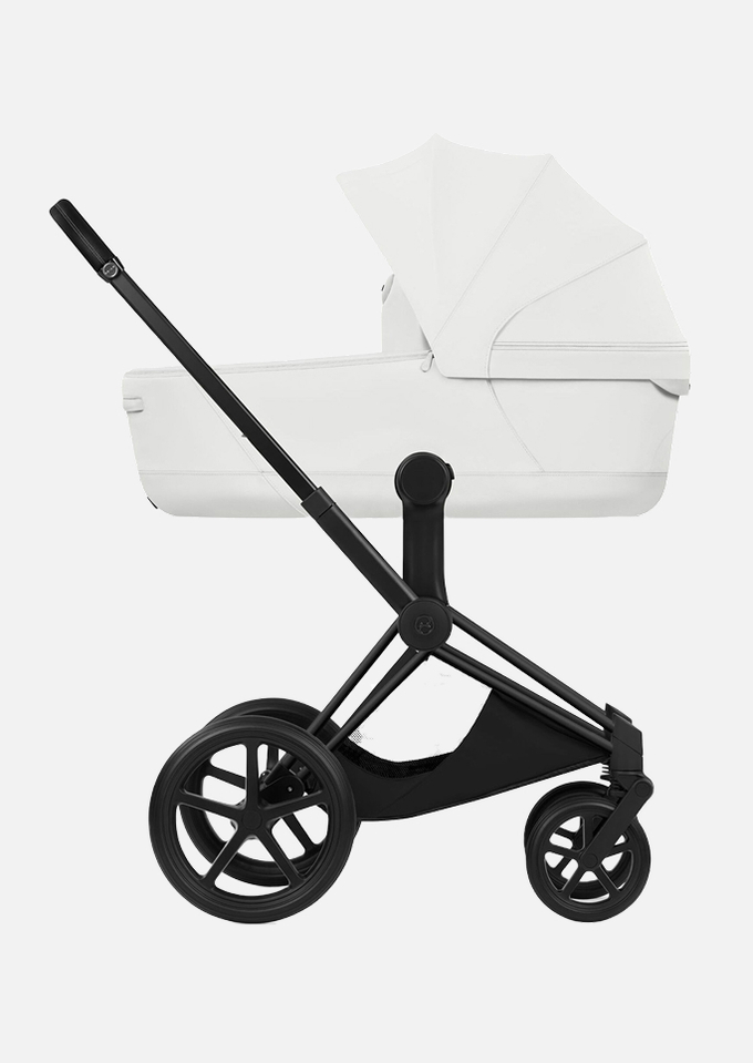 Коляска Cybex Priam V Matt Black Style 2 в 1 Off White