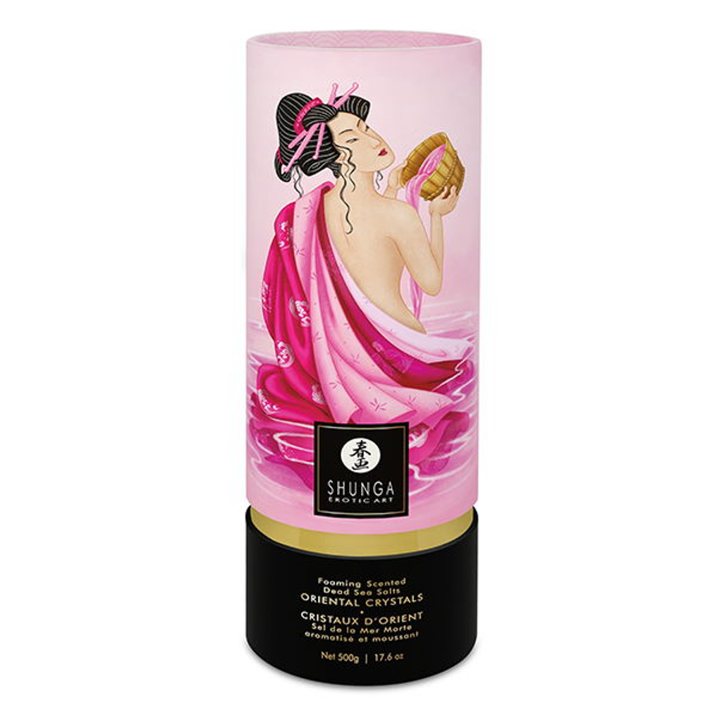 Соль для ванны Oriental Crystals Bath Salts Aphrodisia с ароматом Розы (500 г)