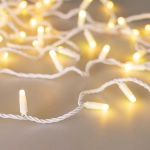 Светодиодная гирлянда ARD-STRING-CLASSIC-10000-WHITE-100LED-MILK-SYNC RGB (230V, 6.5W) (Ardecoled, IP65)