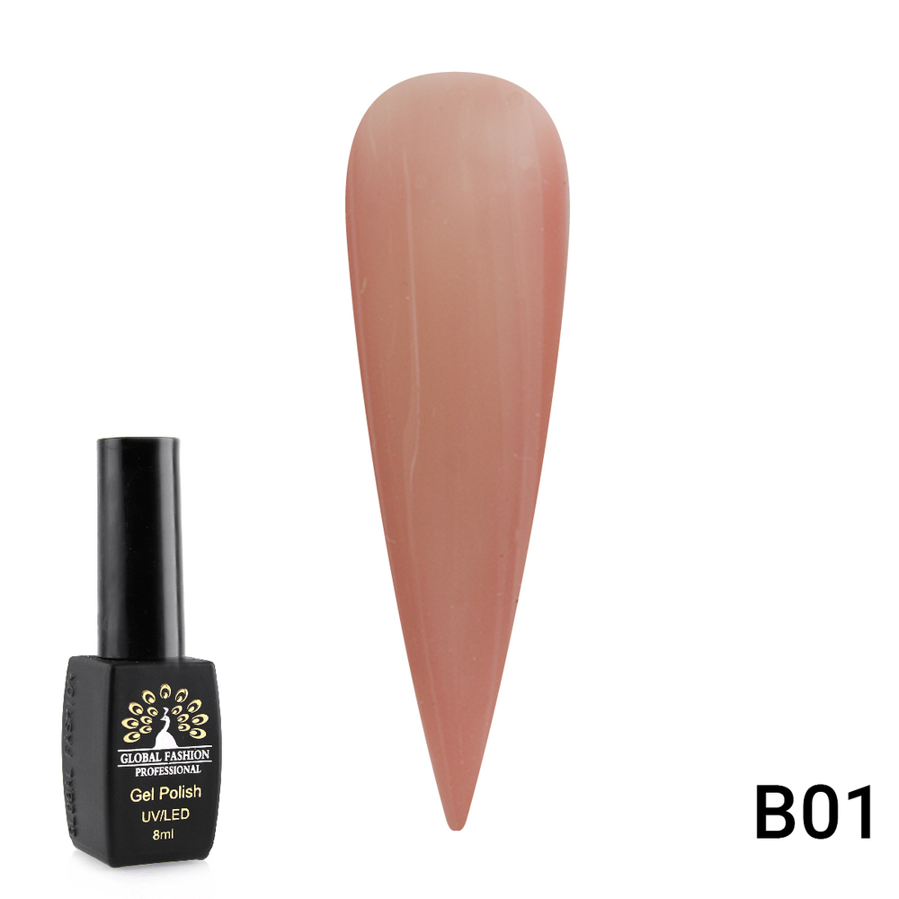 Гель лак Black Elite серии B, B01