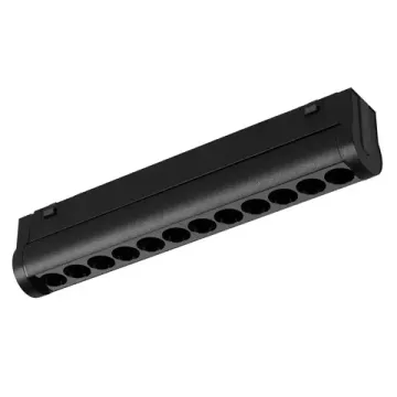 Магнитный трековый светильник 12W 2700К/4000K/5700К 044177 чёрный MAG-VIBE-LASER-TURN-L209-12W Day4000-MIX TUYA Zigbee Arlight