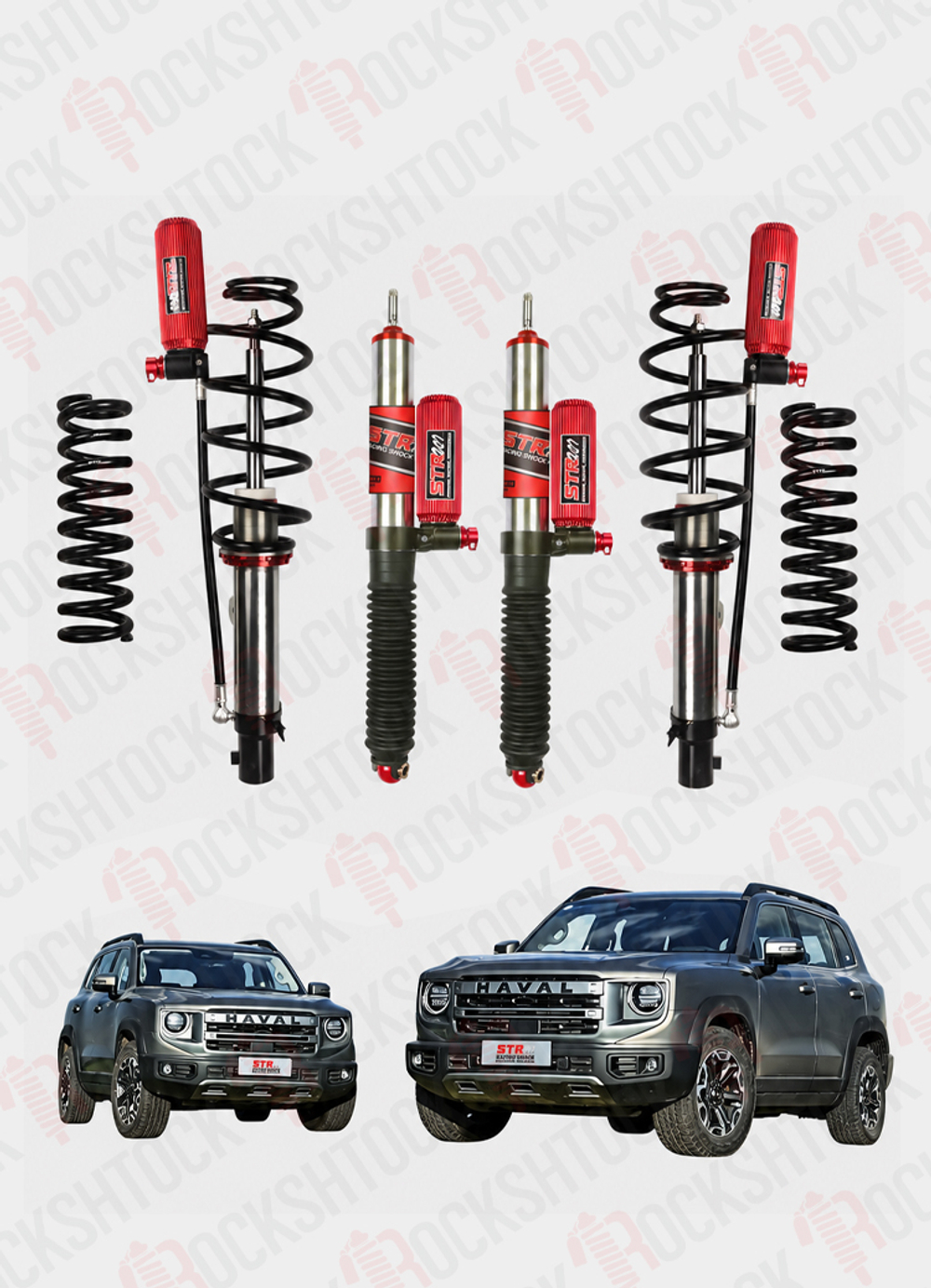 Haval Dargo лифт-комплект регулируемой подвески ST8000 1,5"