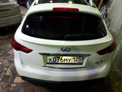 Спойлер багажника Лезвие Infiniti fx35 fx37 fx50 fx30d qx70d