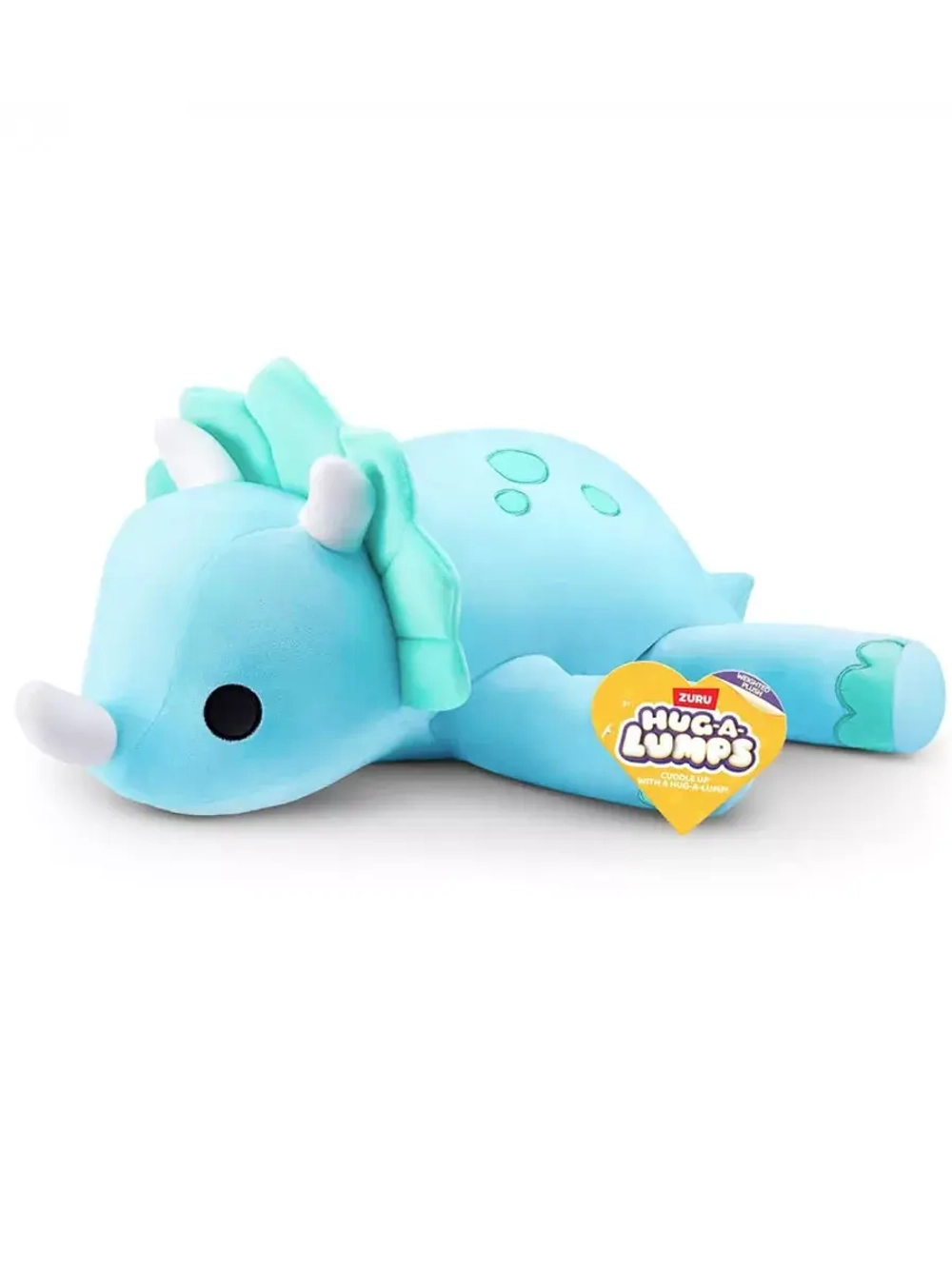 Утяжеленная мягкая игрушка Зуру Hug-A-Lumps Динозавр серия 1