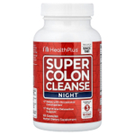 Health Plus, Super Colon Cleanse, Night®, 60 капсул