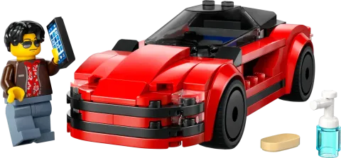 Конструктор LEGO City 60448 Красный спортивный автомобиль